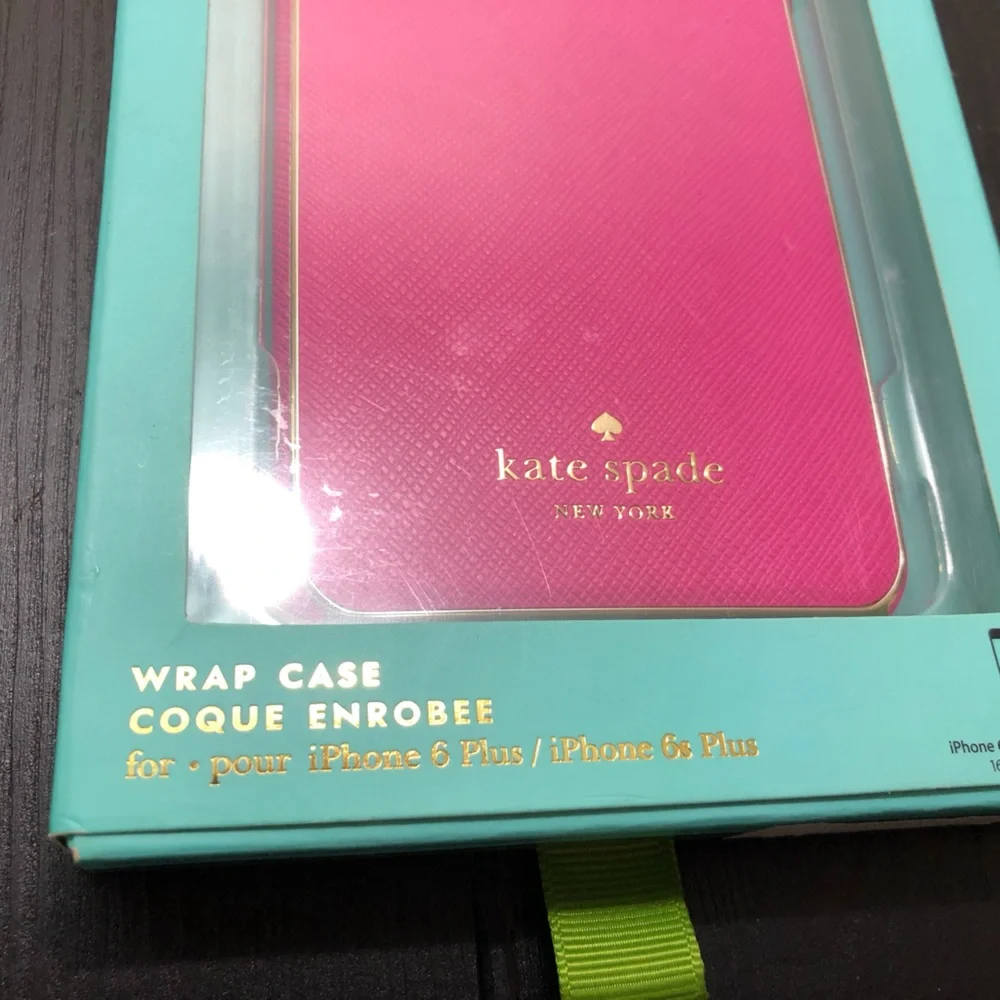 kate spade Hot Pink Wrap Case for iPhone